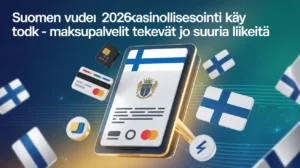 Suomen vuoden 2026 kasinolisensointi käy todeksi. Maksupalvelut tekevät jo suuria liikkeitä